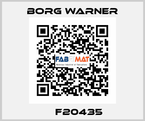  	  F20435 Borg Warner