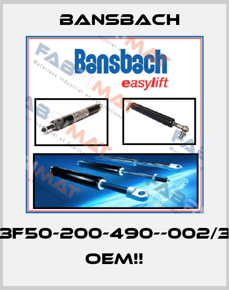 E2D3F50-200-490--002/350N  OEM!! Bansbach