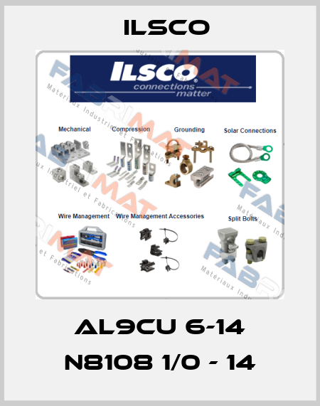 AL9CU 6-14 N8108 1/0 - 14 Ilsco
