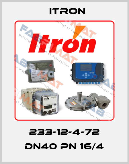 233-12-4-72 DN40 PN 16/4 Itron