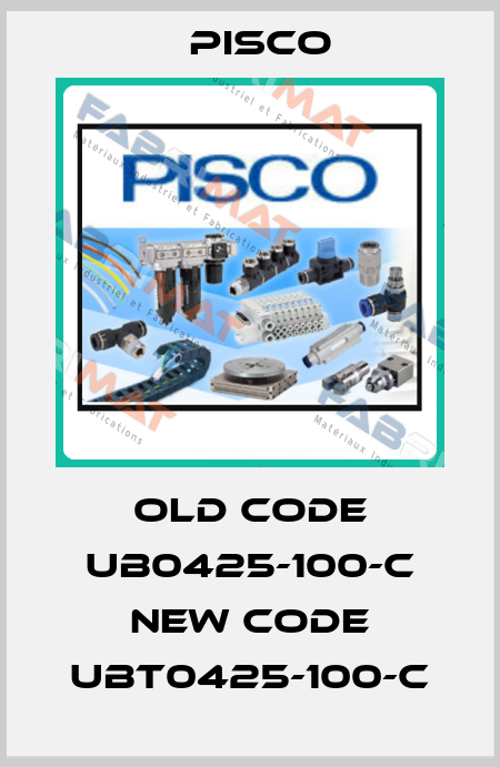 old code UB0425-100-C new code UBT0425-100-C Pisco
