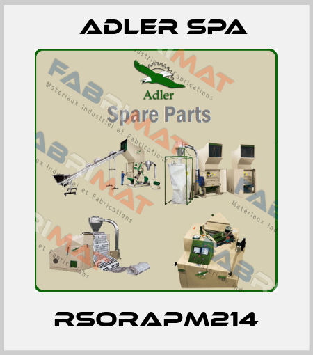 RSORAPM214 Adler Spa