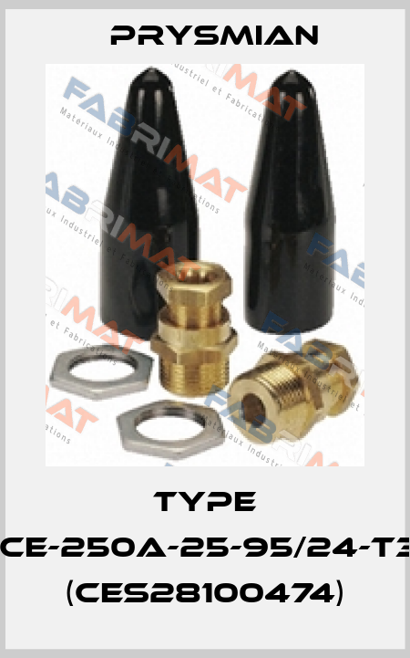 Type MSCE-250A-25-95/24-T3-P1 (CES28100474) Prysmian