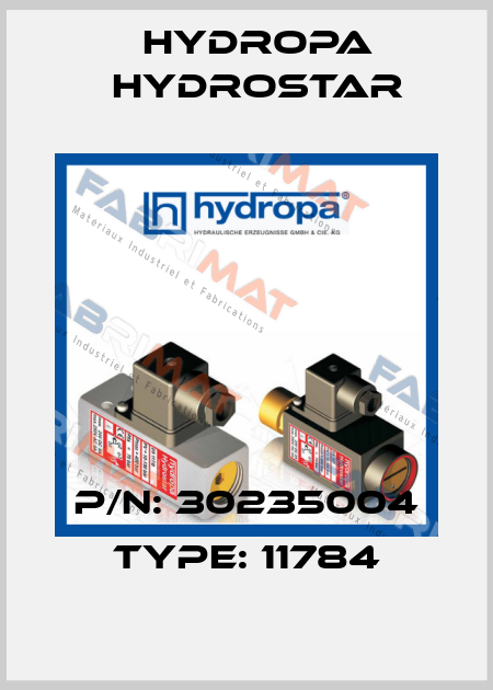P/N: 30235004 Type: 11784 Hydropa Hydrostar