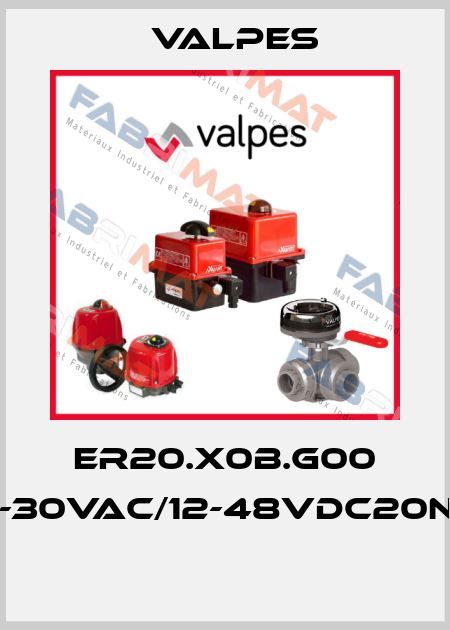 ER20.X0B.G00 15-30VAC/12-48VDC20NM  Valpes