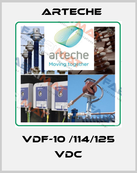  VDF-10 /114/125 vdc Arteche