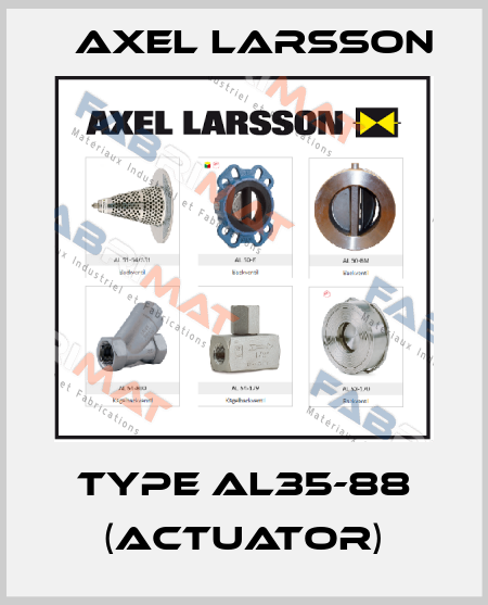 Type AL35-88 (actuator) AXEL LARSSON