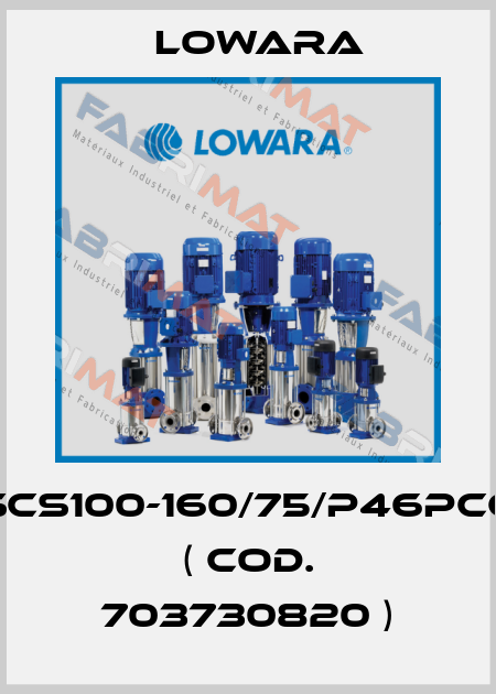 NSCS100-160/75/P46PCC4  ( COD. 703730820 ) Lowara