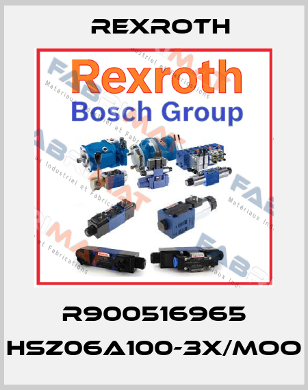 R900516965 HSZ06A100-3X/MOO Rexroth