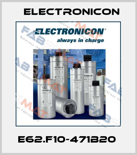 E62.F10-471B20  Electronicon