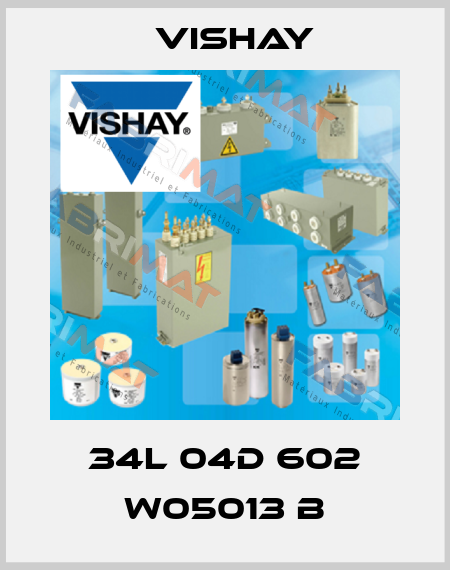 34L 04D 602 W05013 B Vishay