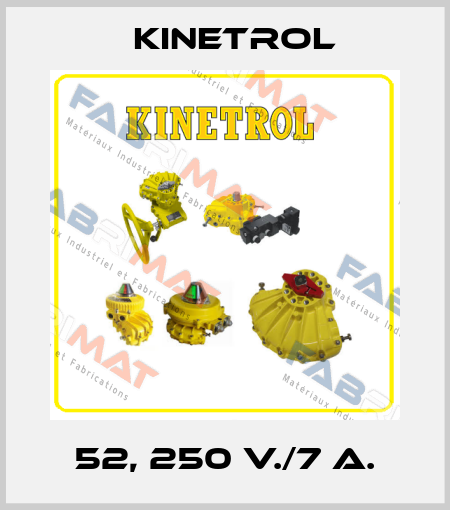 52, 250 V./7 A. Kinetrol