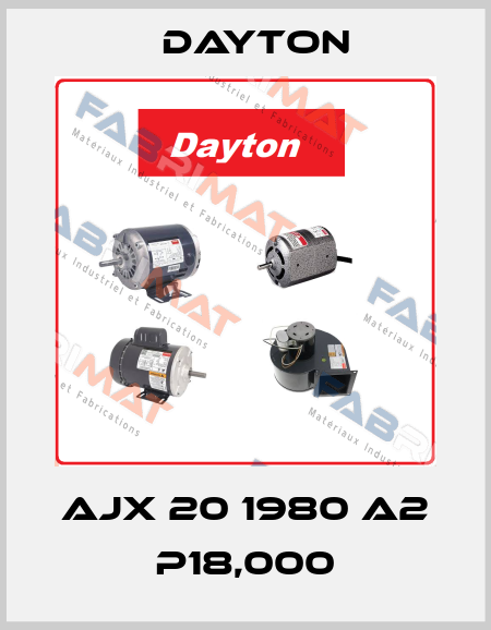 AJX 20 1980 A2 P18,000 DAYTON