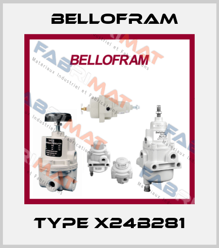 Type X24B281 Bellofram
