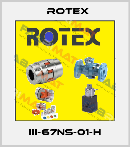 III-67NS-01-H Rotex