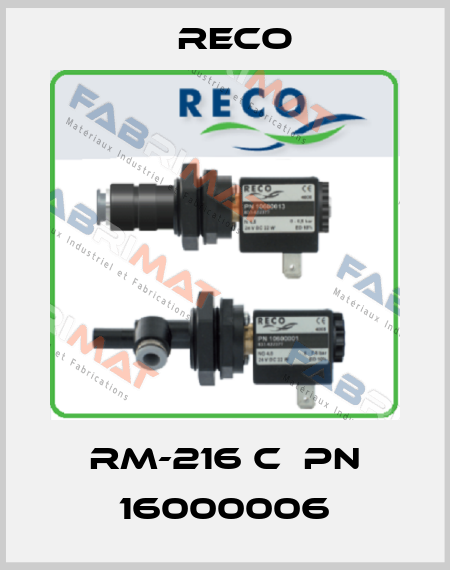 RM-216 C  PN 16000006 Reco