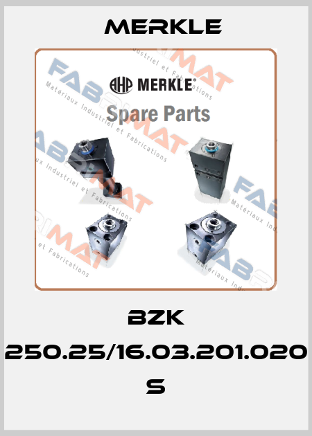 BZK 250.25/16.03.201.020 S Merkle