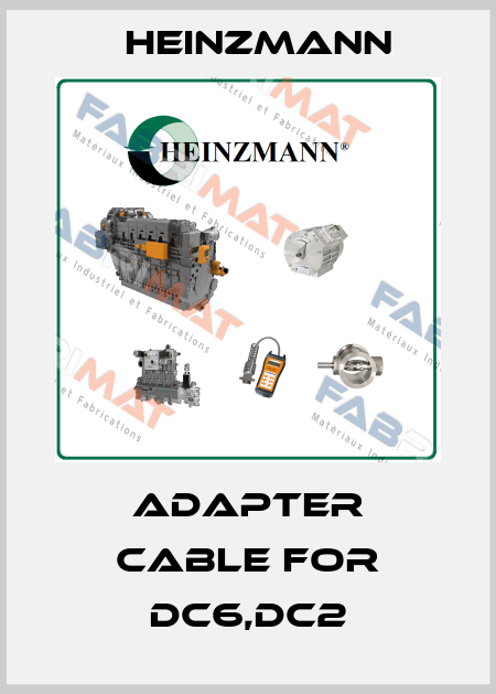 Adapter cable for DC6,DC2 Heinzmann
