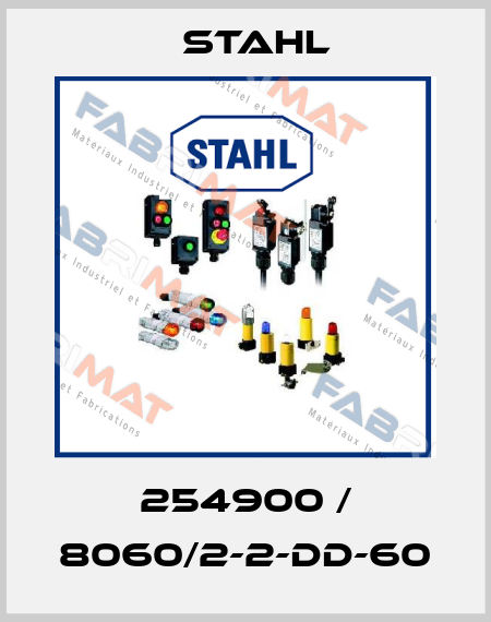 254900 / 8060/2-2-DD-60 Stahl