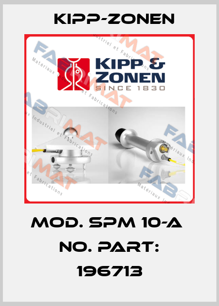 Mod. SPM 10-A  No. part: 196713 Kipp-Zonen