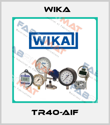 TR40-AIF Wika