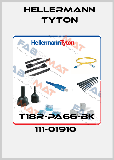 T18R-PA66-BK 111-01910  Hellermann Tyton