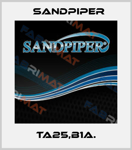 TA25,B1A. Sandpiper