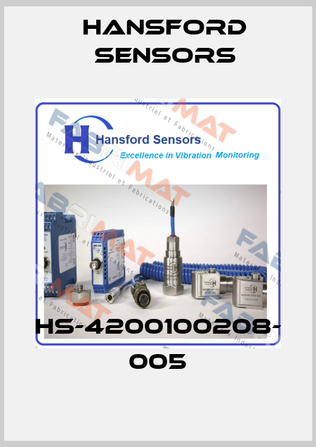 HS-4200100208- 005 Hansford Sensors