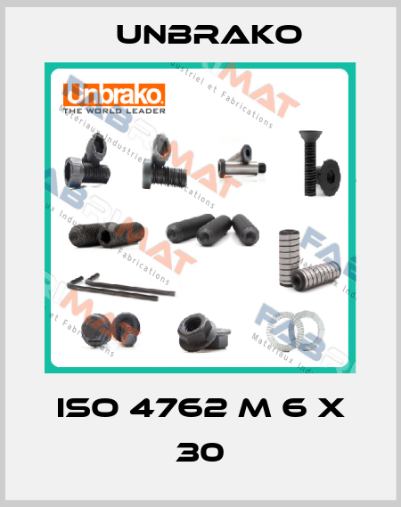 ISO 4762 M 6 X 30 Unbrako