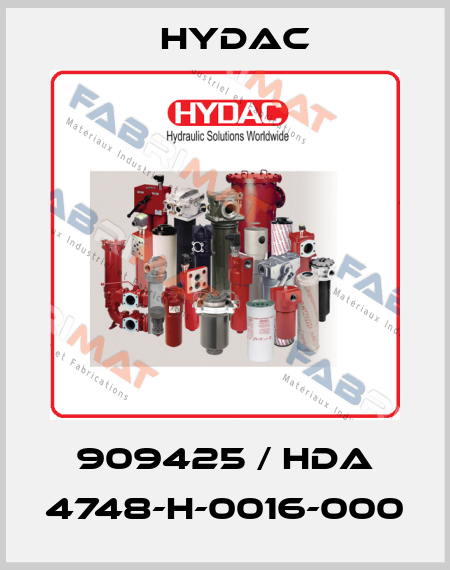 909425 / HDA 4748-H-0016-000 Hydac