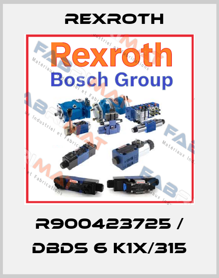 R900423725 / DBDS 6 K1X/315 Rexroth