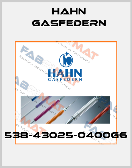 538-43025-0400G6 Hahn Gasfedern