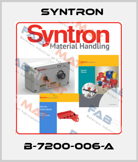 B-7200-006-A Syntron