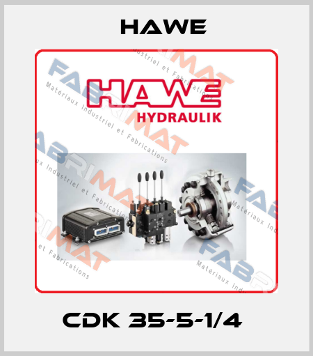 CDK 35-5-1/4  Hawe