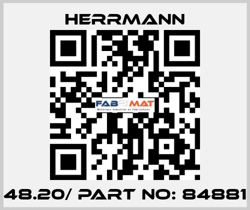 48.20/ part no: 84881 Herrmann