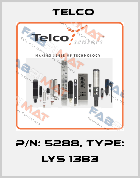 p/n: 5288, Type: LYS 1383 Telco