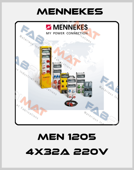 MEN 1205 4X32A 220V Mennekes