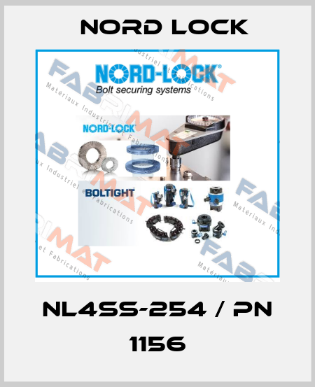 NL4ss-254 / PN 1156 Nord Lock