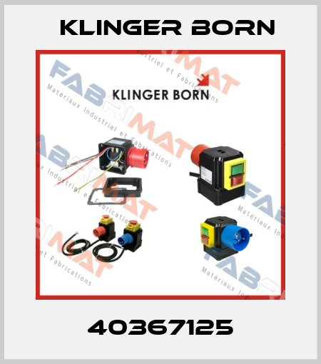 40367125 Klinger Born