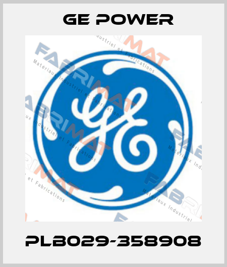 PLB029-358908 GE Power