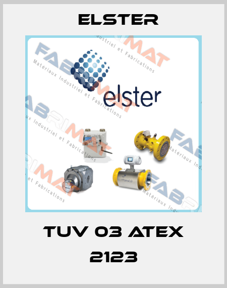 TUV 03 ATEX 2123 Elster