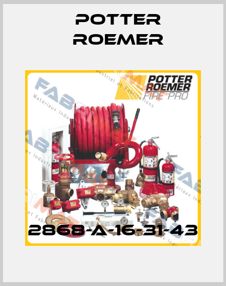 2868-A-16-31-43 Potter Roemer
