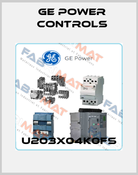 U203X04K0FS GE Power Controls