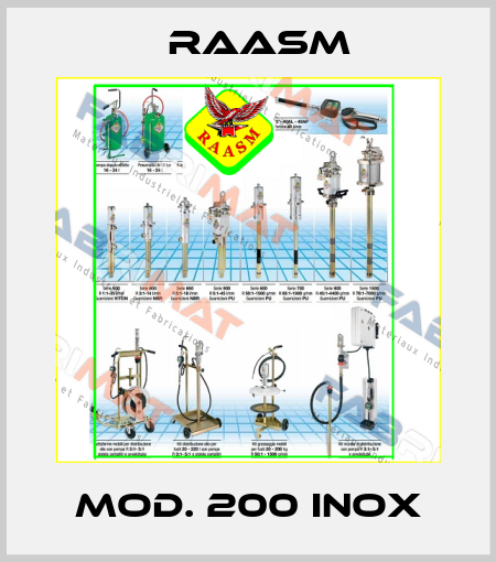 Mod. 200 Inox Raasm
