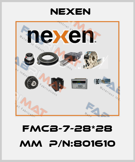 FMCB-7-28*28 MM  P/N:801610 Nexen