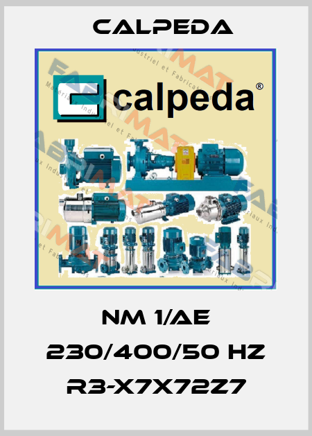 NM 1/AE 230/400/50 HZ R3-X7X72Z7 Calpeda