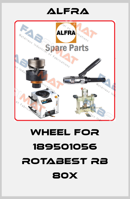 wheel for 189501056 Rotabest RB 80X Alfra