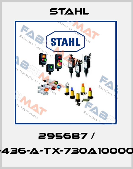 295687 / MT-436-A-TX-730A100000W Stahl