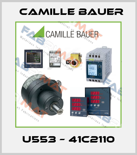 U553 – 41C2110 Camille Bauer