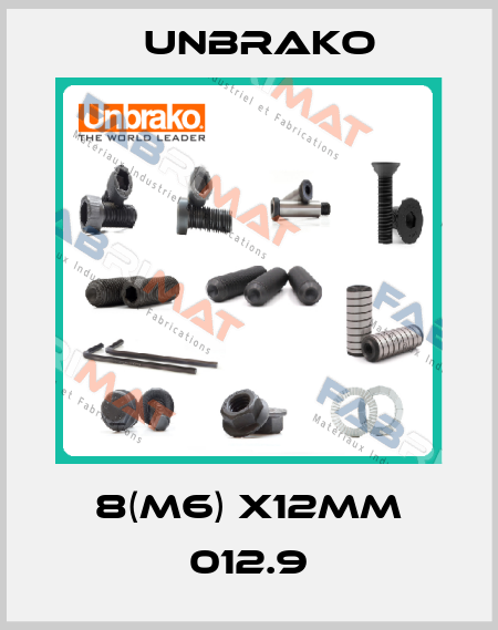 8(M6) X12MM 012.9 Unbrako